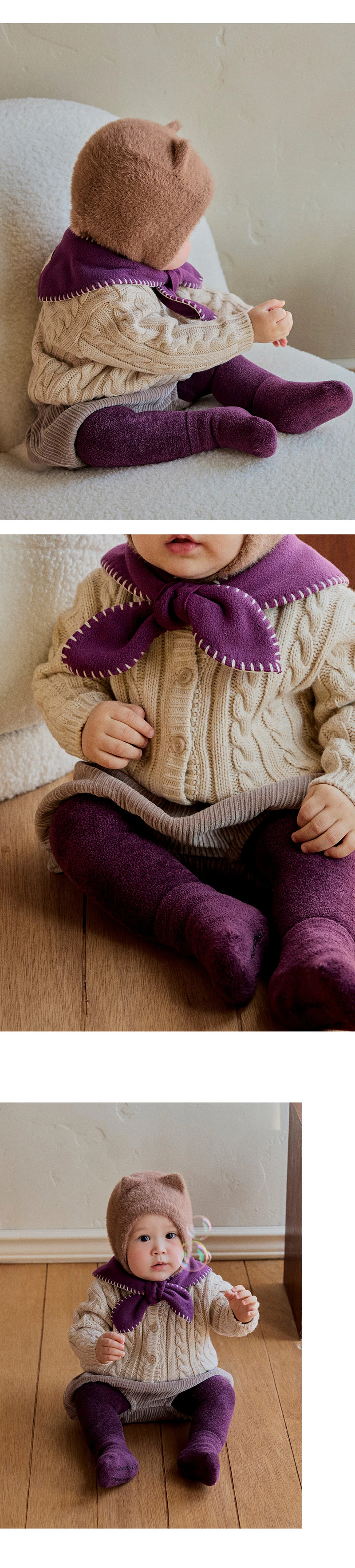 Mio Knit Baby Cardigan by Kids Clara for Baby - view 2