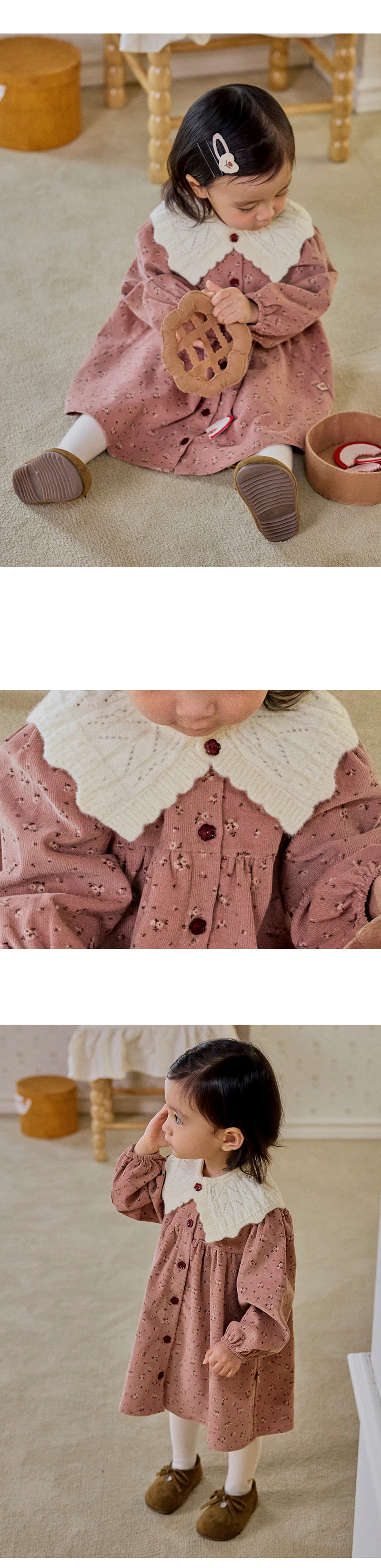 Selena Baby Dress Cape Set by Kids Clara for Baby - view 3