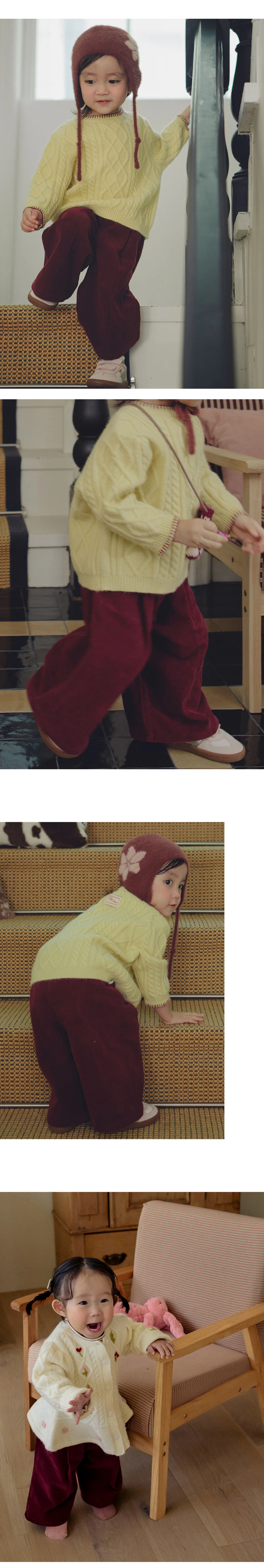 Lana Corduroy Pants by Kids Clara for Baby - view 2