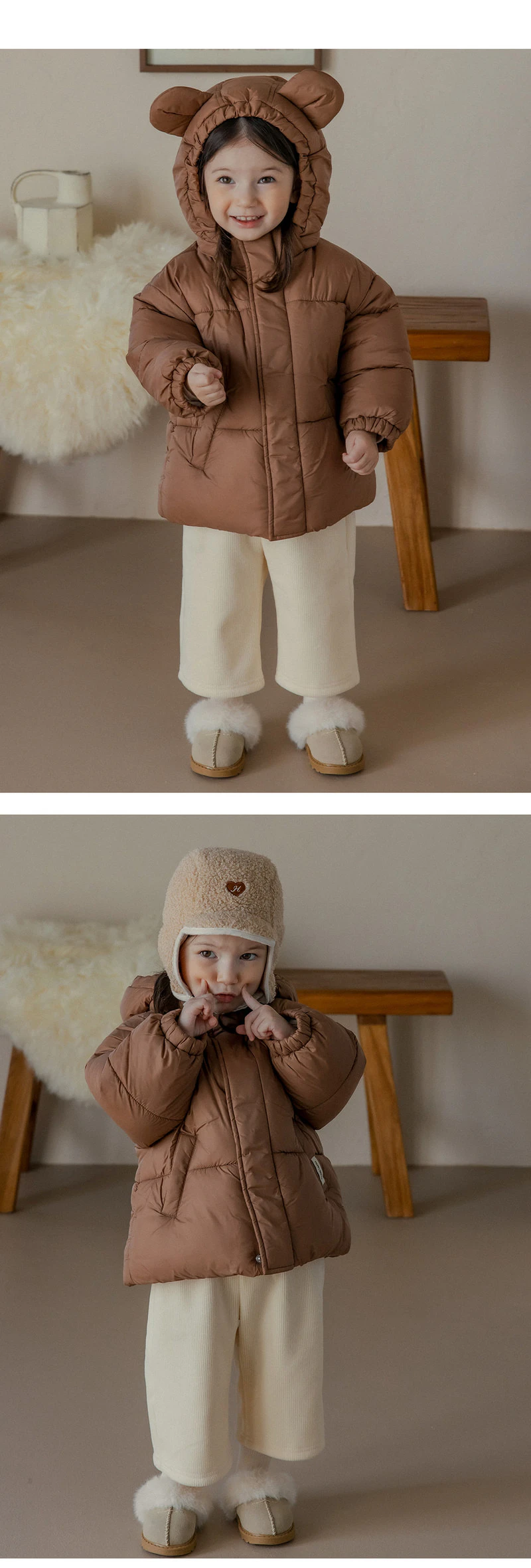 Tene Double Velour Pants by Kids Clara for Baby - view 6