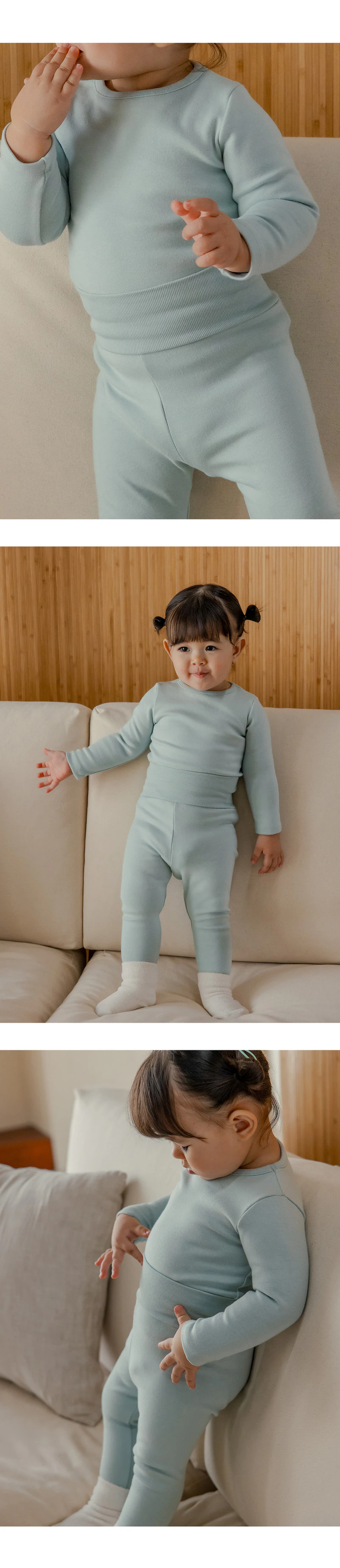 Pure Basic Modal Fleece Comfy Belly Baby by Kids Clara for Baby - view 6