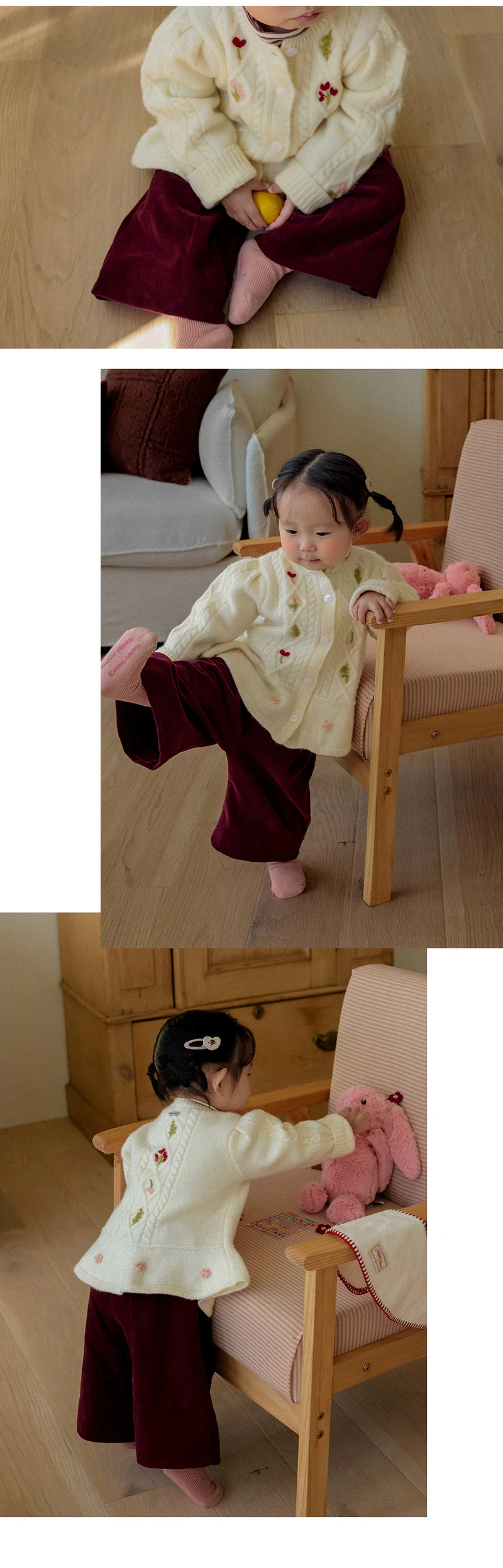 Lana Corduroy Pants by Kids Clara for Baby - view 3