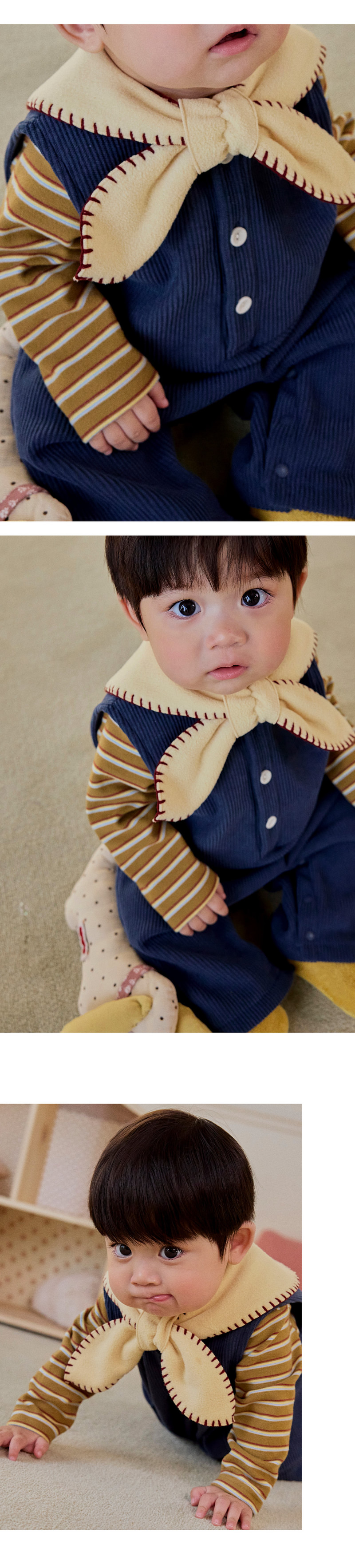 Noel Winter Cozy Bow Scarf (set of 5) by Kids Clara for Baby - view 2