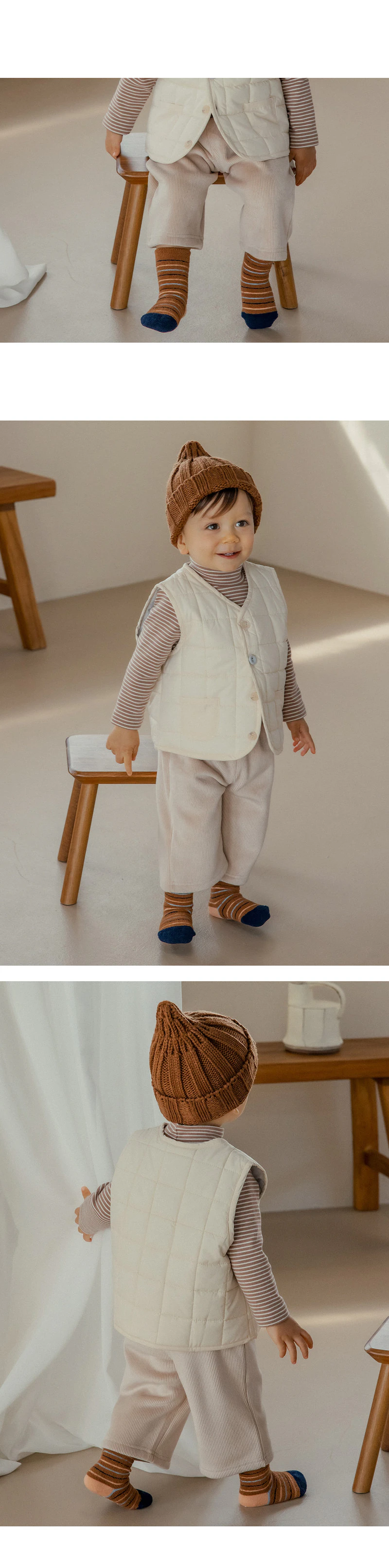 Tene Double Velour Pants by Kids Clara for Baby - view 8