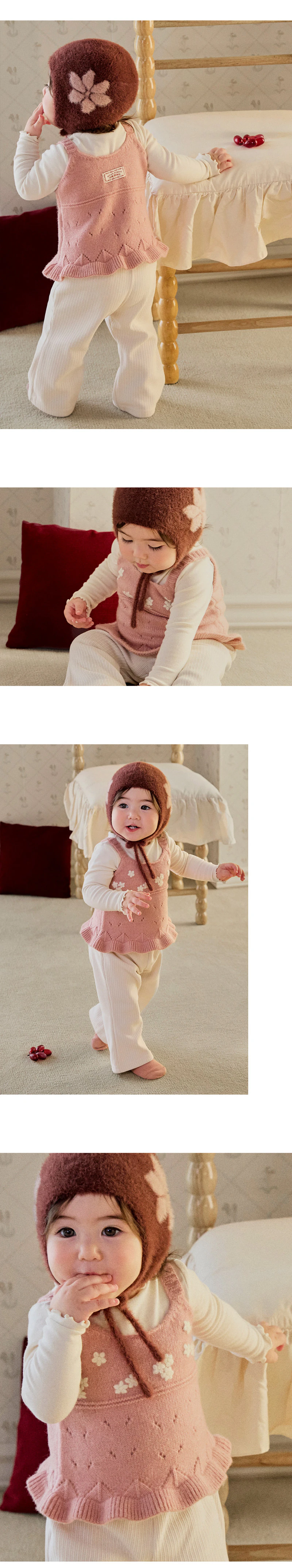 Jane Knit Baby Bustier by Kids Clara for Baby - view 2
