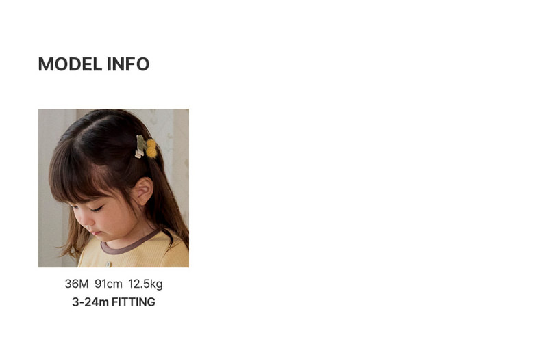 Lobe Baby Hairpin set (set of 5) by Kids Clara for Baby - view 7