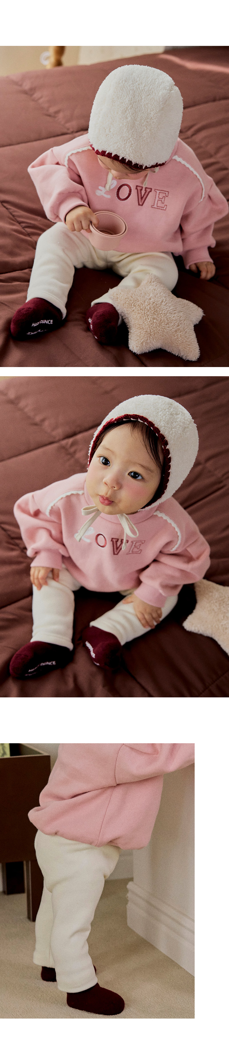 New Harpo Mink Fleece Baby Leggings by Kids Clara for Baby - view 6