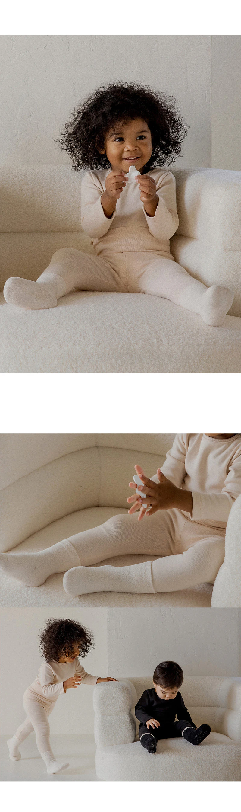 Pure Basic Modal Fleece Comfy Belly Baby by Kids Clara for Baby - view 8