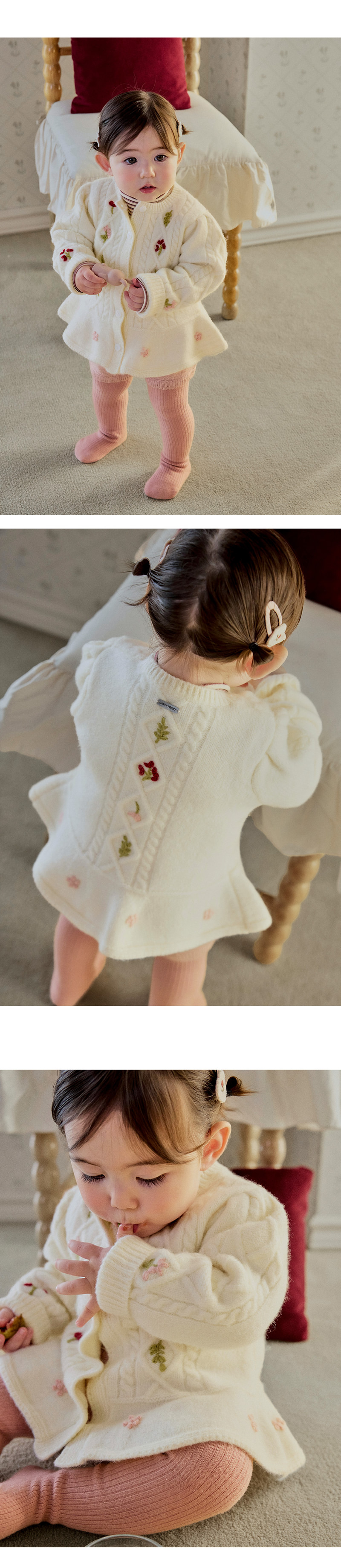 Solea Knit Cardigan by Kids Clara for Baby - view 4