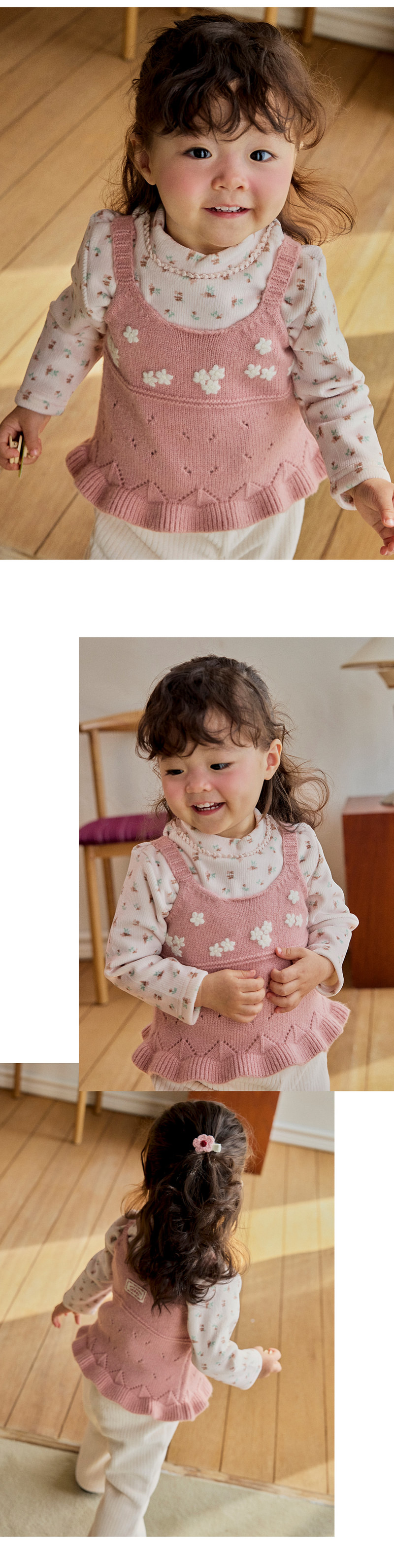 Jane Knit Baby Bustier by Kids Clara for Baby - view 3