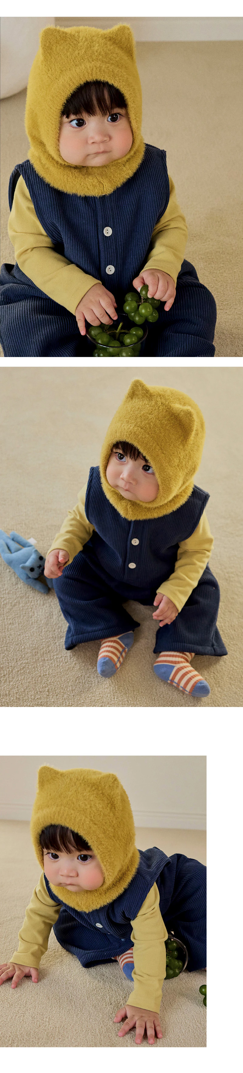 Ael Mock Neck Tee by Kids Clara for Baby - view 2