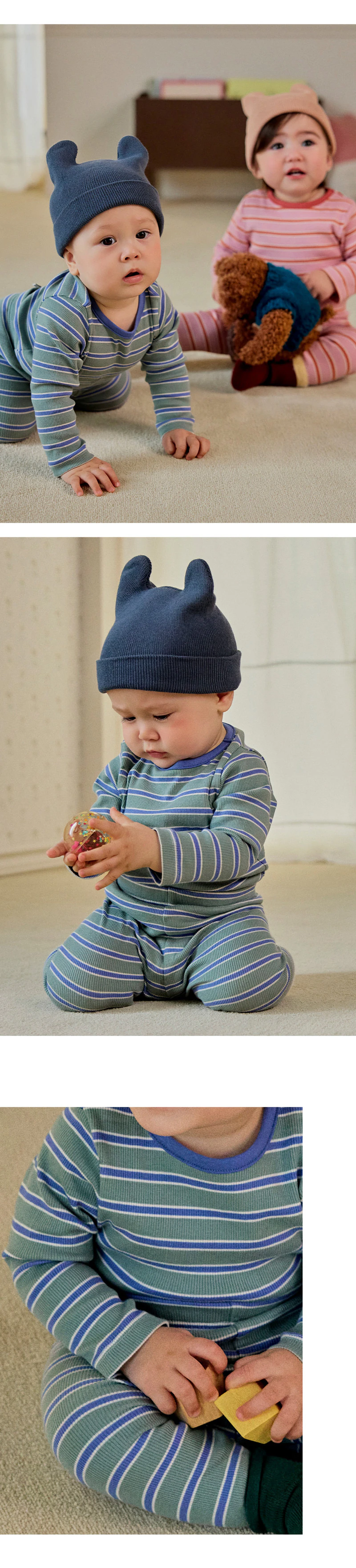 Ribbon Loungewear by Kids Clara for Baby - view 2