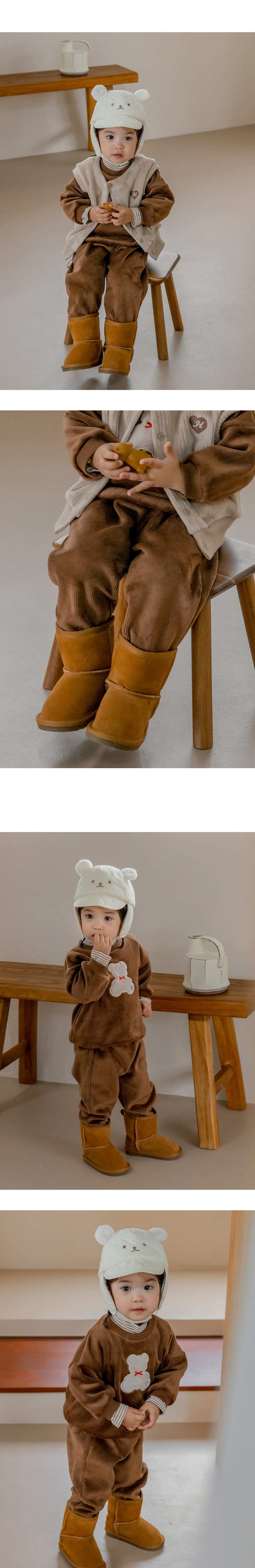 Regina Double Velour Jogger Pants by Kids Clara for Baby - view 5