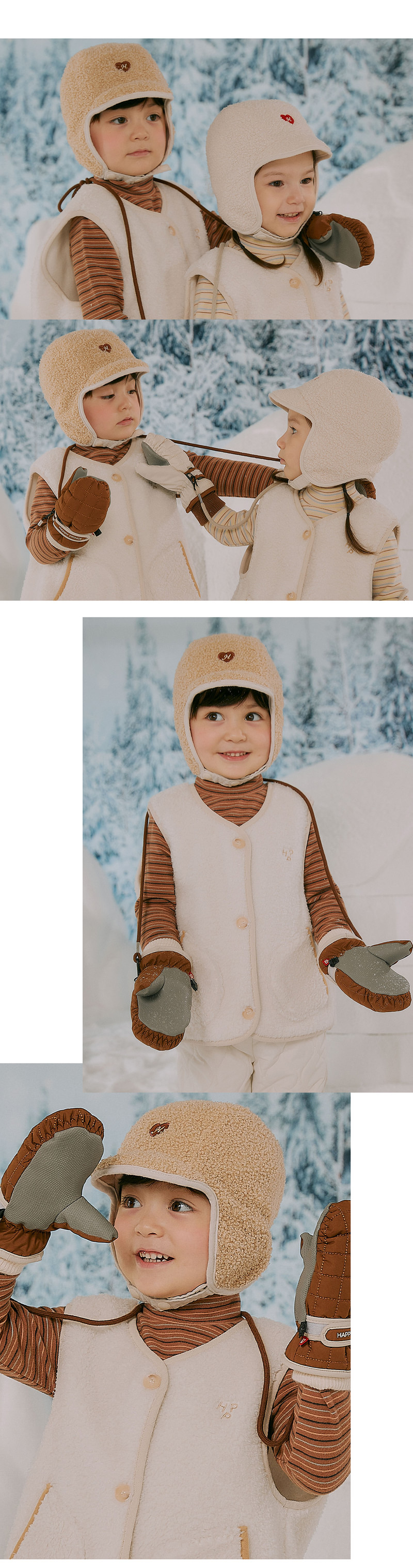 Rodu Winter Ear Flap Cap Hat by Kids Clara for Baby - view 4