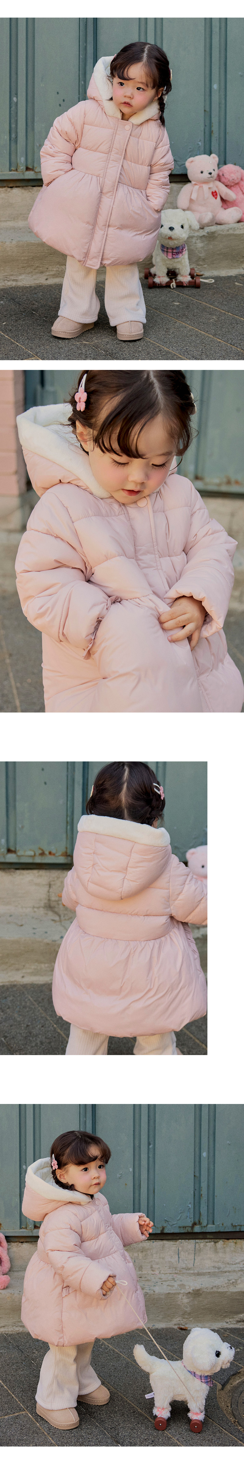 Vivian Vegan Padded Jacket by Kids Clara for Baby - view 7