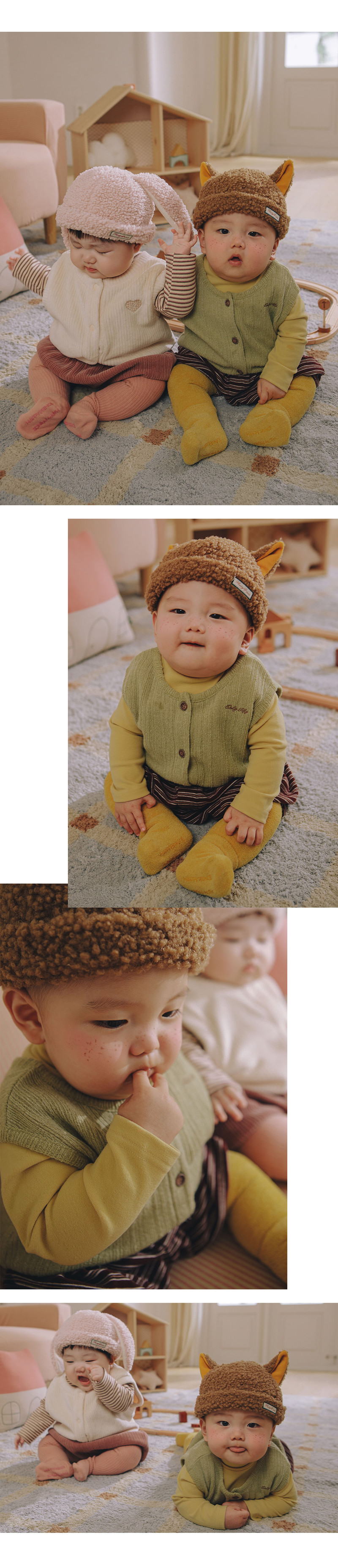 Ael Mock Neck Tee by Kids Clara for Baby - view 3