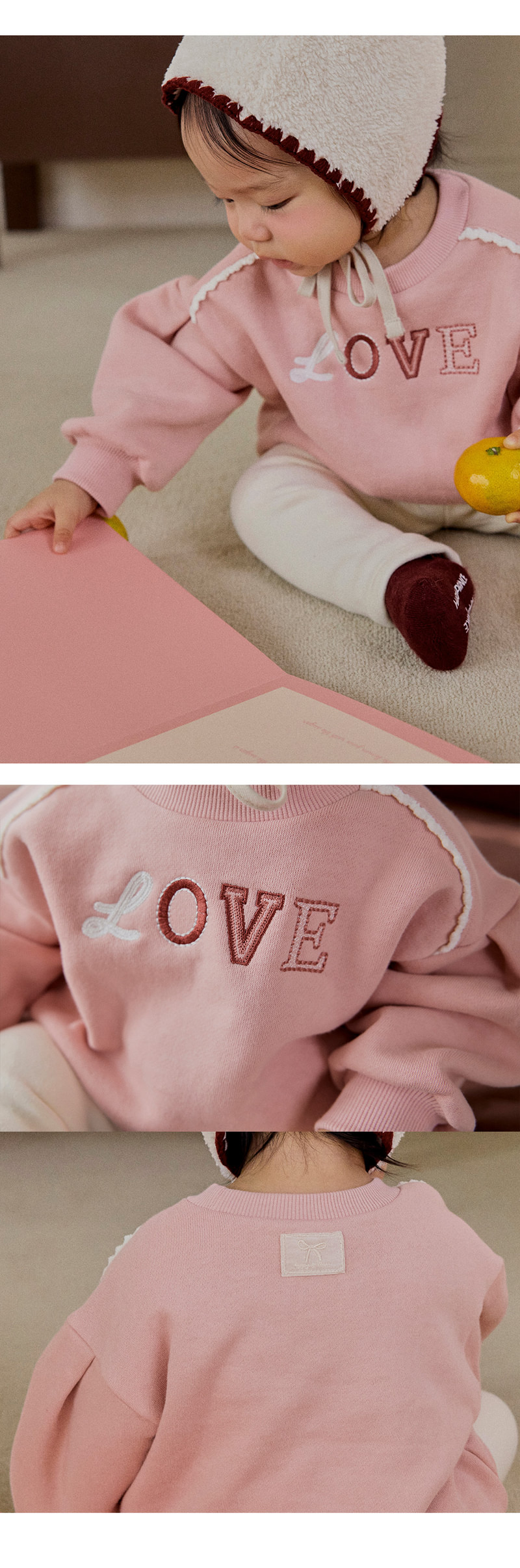 Ple Fleece Sweatshirt by Kids Clara for Baby - view 2