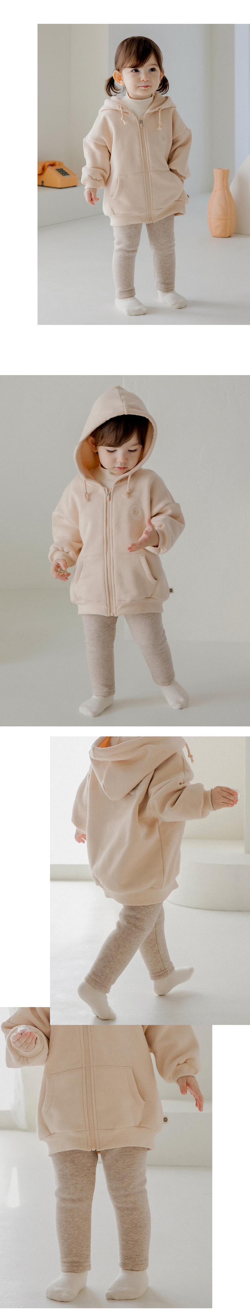 New Harpo Mink Fleece Baby Leggings by Kids Clara for Baby - view 8