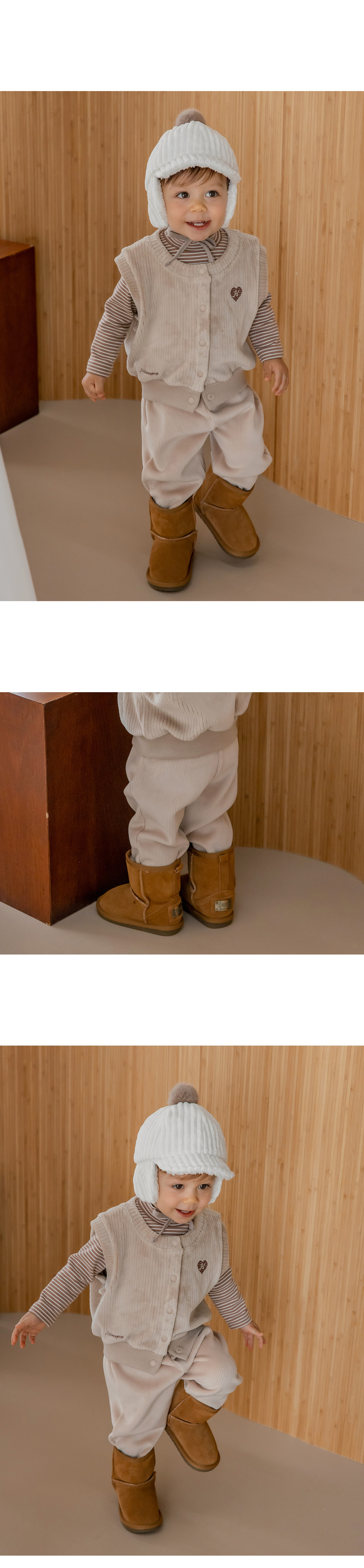 Regina Double Velour Jogger Pants by Kids Clara for Baby - view 6