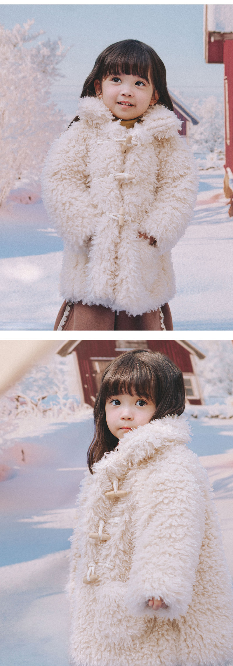 Baden Duffle Fleece Coat by Kids Clara for Baby - view 5