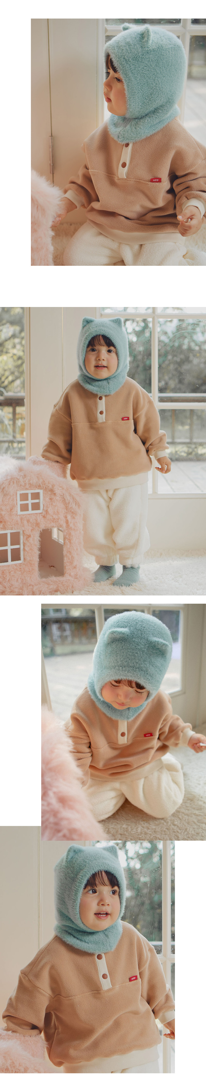Reniel Fleeced Sweatshirt by Kids Clara for Baby - view 4