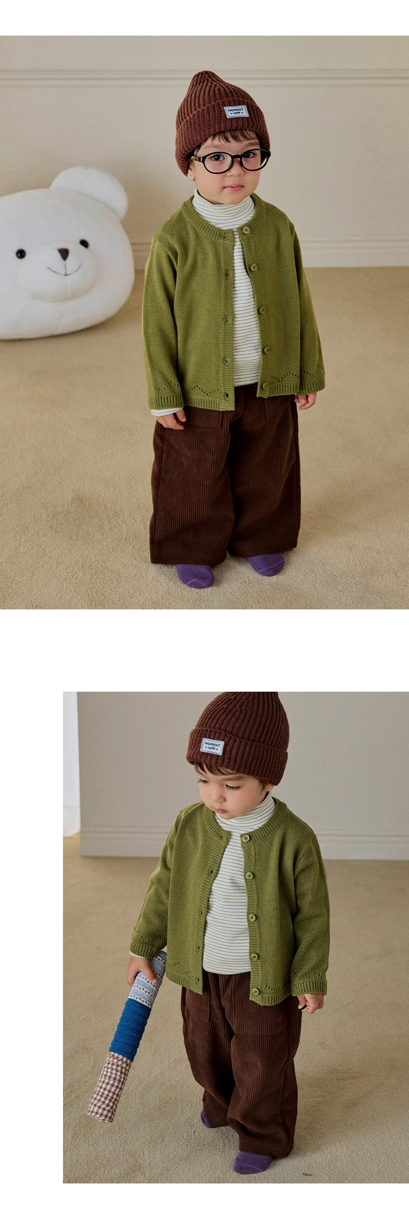 Alma Baby Knee Socks (set of 5) by Kids Clara for Baby - view 3