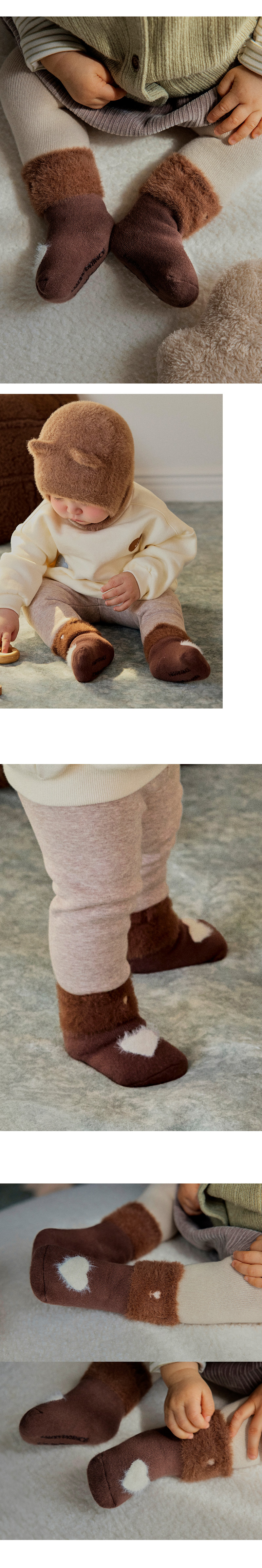 Aubrey Baby Socks (set of 5) by Kids Clara for Baby - view 2
