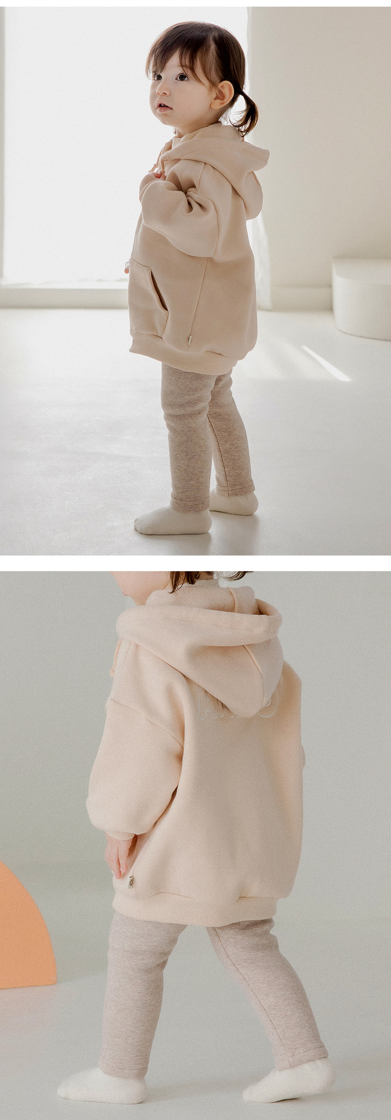 New Harpo Mink Fleece Baby Leggings by Kids Clara for Baby - view 9