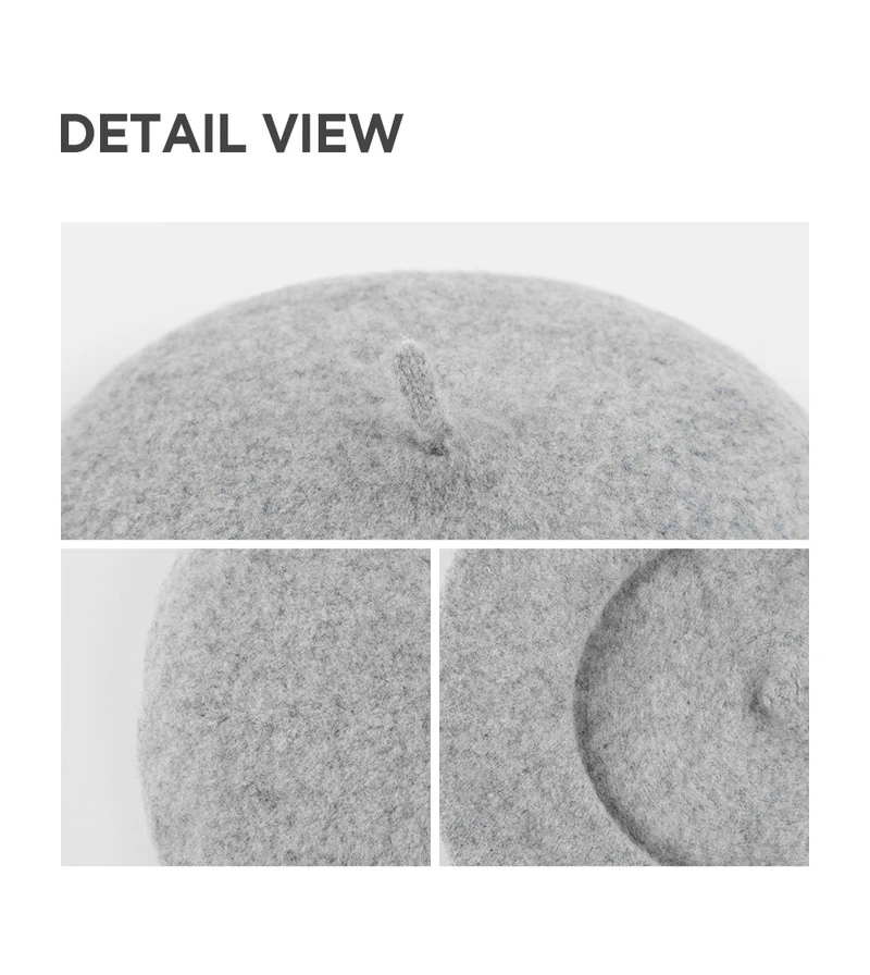 Blooming Wool Baby Beret by Kids Clara for Baby - view 5