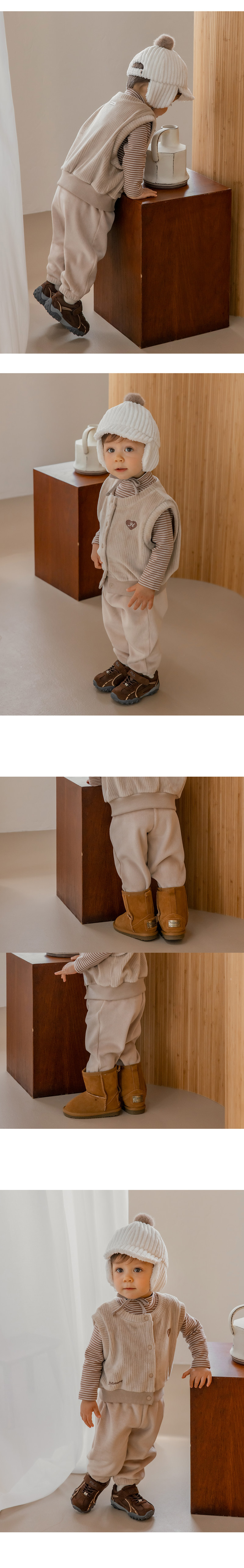 Regina Double Velour Jogger Pants by Kids Clara for Baby - view 7