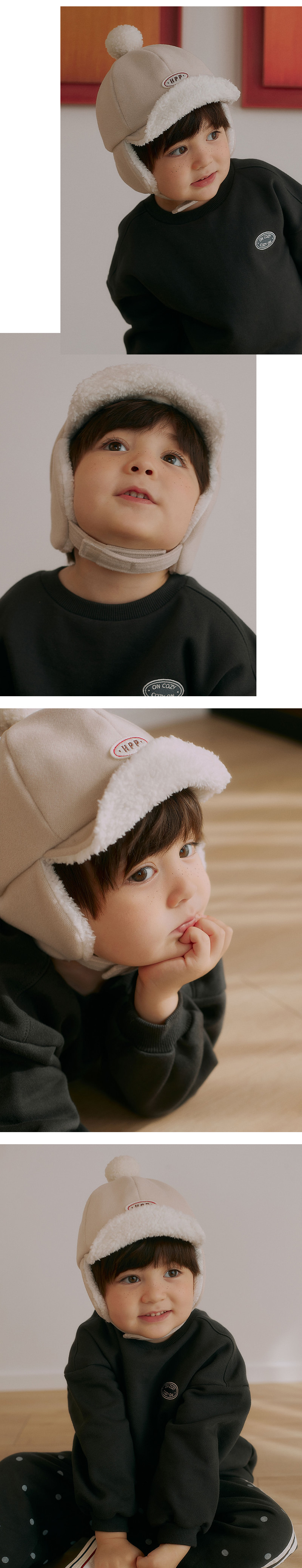 Latte Winter Cap Hat by Kids Clara for Baby - view 4