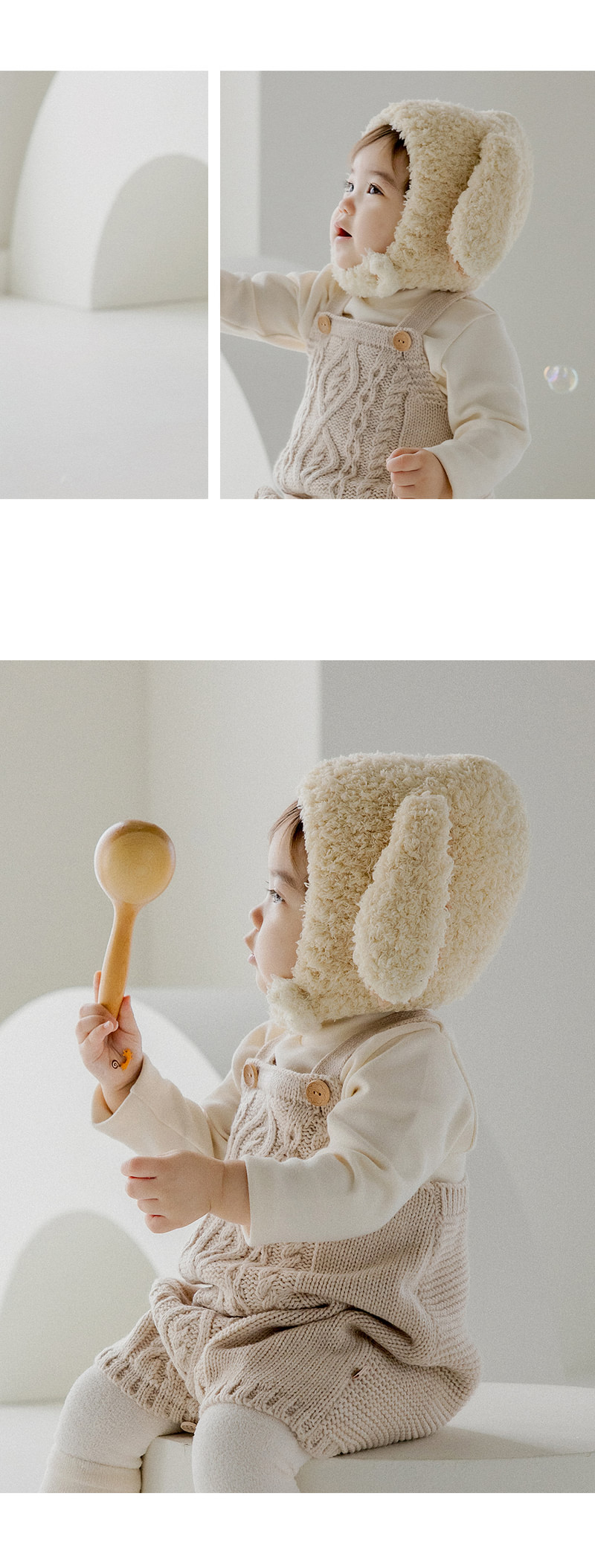 New Enti Puppy Fleece Baby Hat by Kids Clara for Baby - view 3
