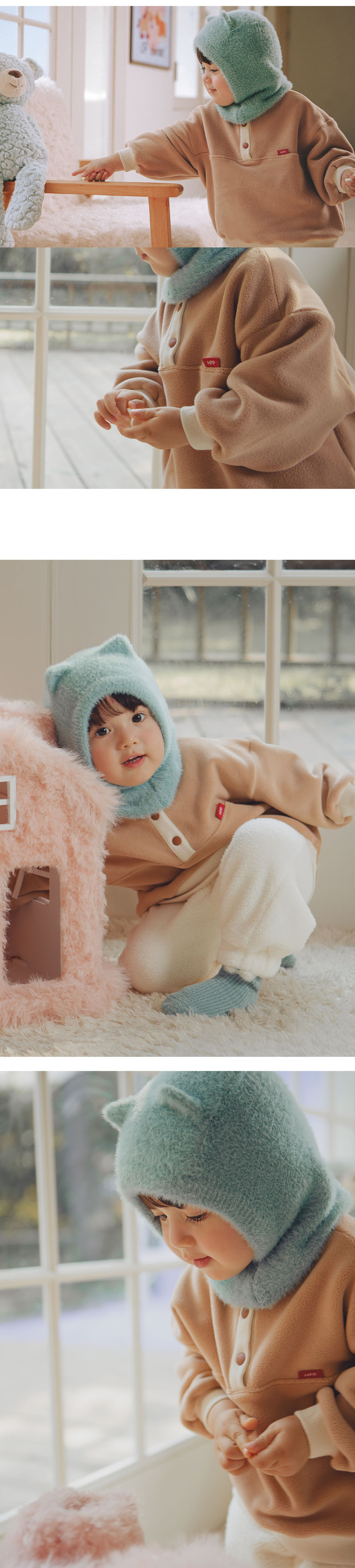 Reniel Fleeced Sweatshirt by Kids Clara for Baby - view 5