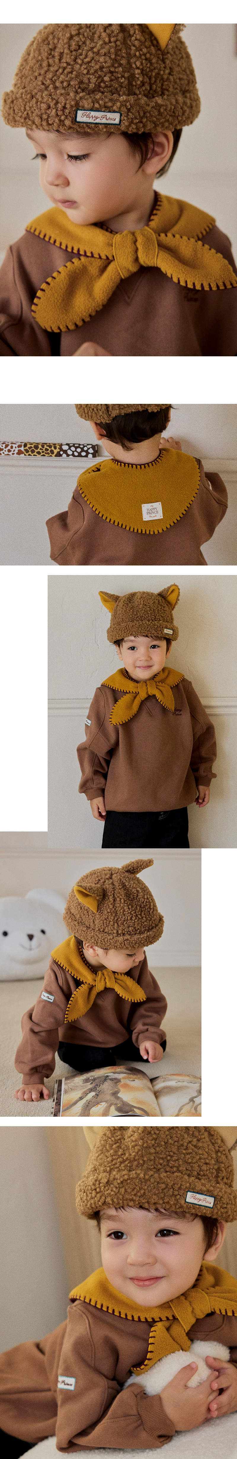 Noel Winter Cozy Bow Scarf (set of 5) by Kids Clara for Baby - view 7