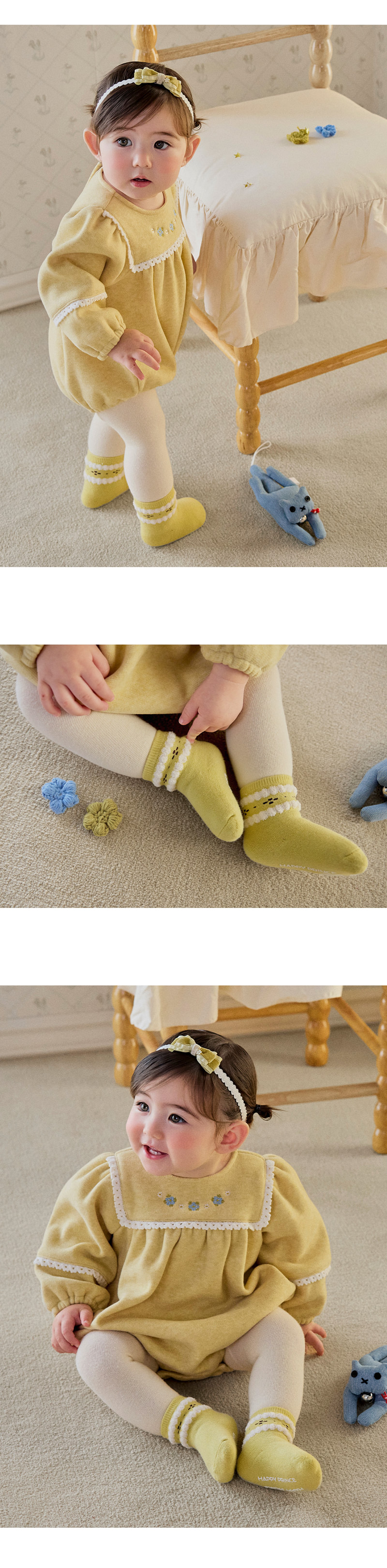 Riel Baby Socks (set of 5) by Kids Clara for Baby - view 2