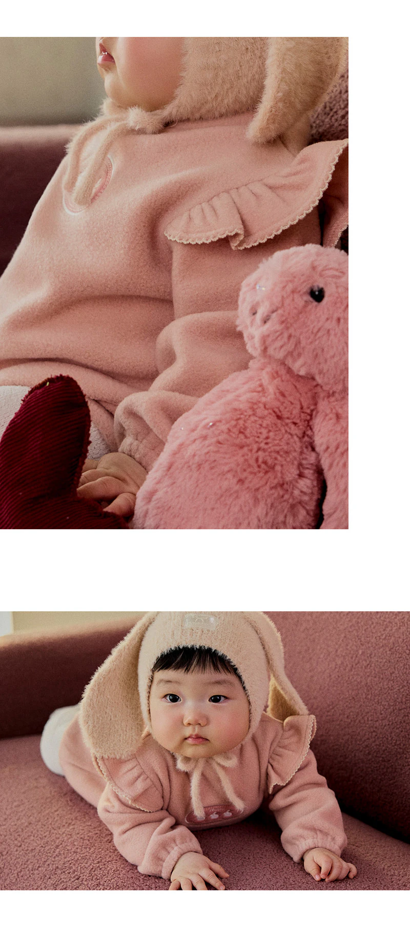 Titi Fleece Bodysuit by Kids Clara for Baby - view 3