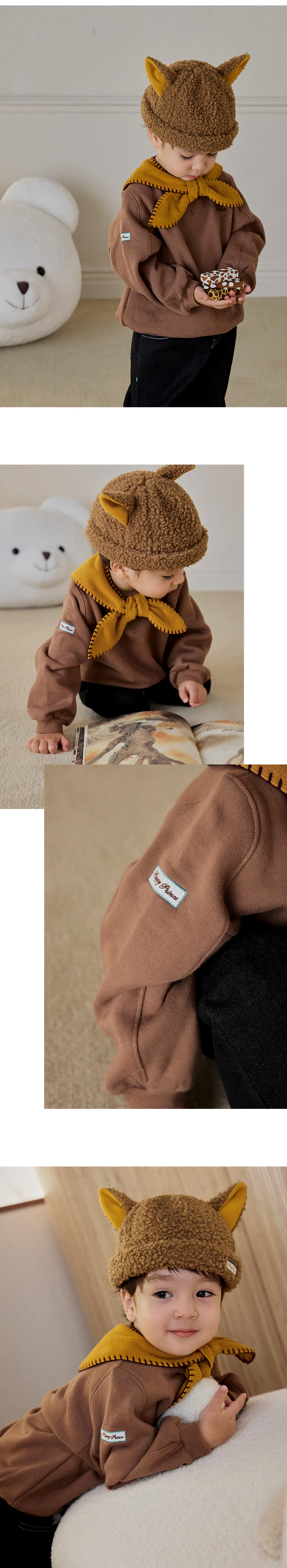 Rudi Fleece Sweatshirt by Kids Clara for Baby - view 4