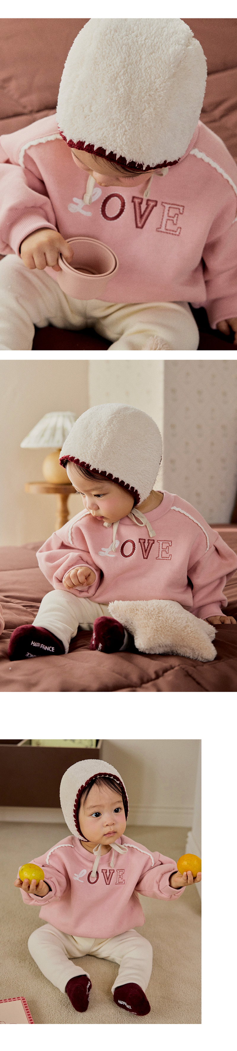 Dahlia Cold Weather Baby Bonnet by Kids Clara for Baby - view 2