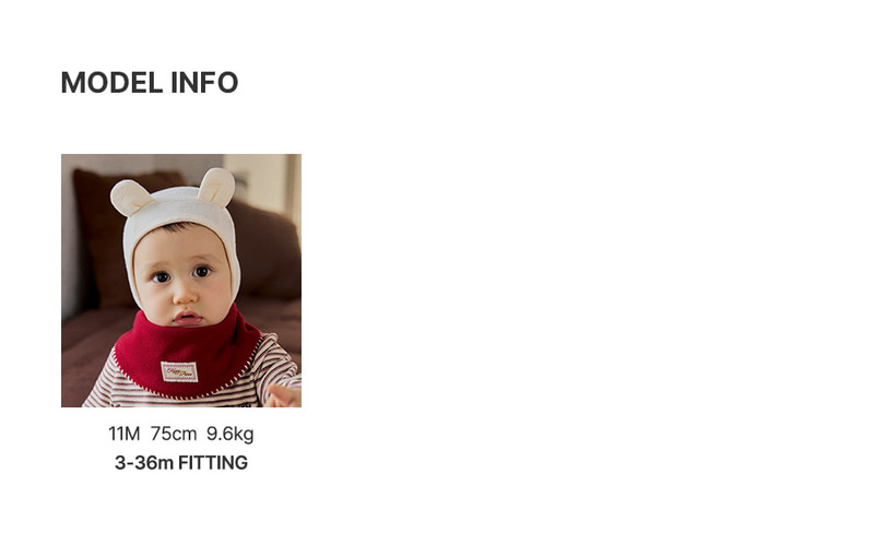Nest Polo Fleece Baby Banana Bib (set of 5) by Kids Clara for Baby - view 9