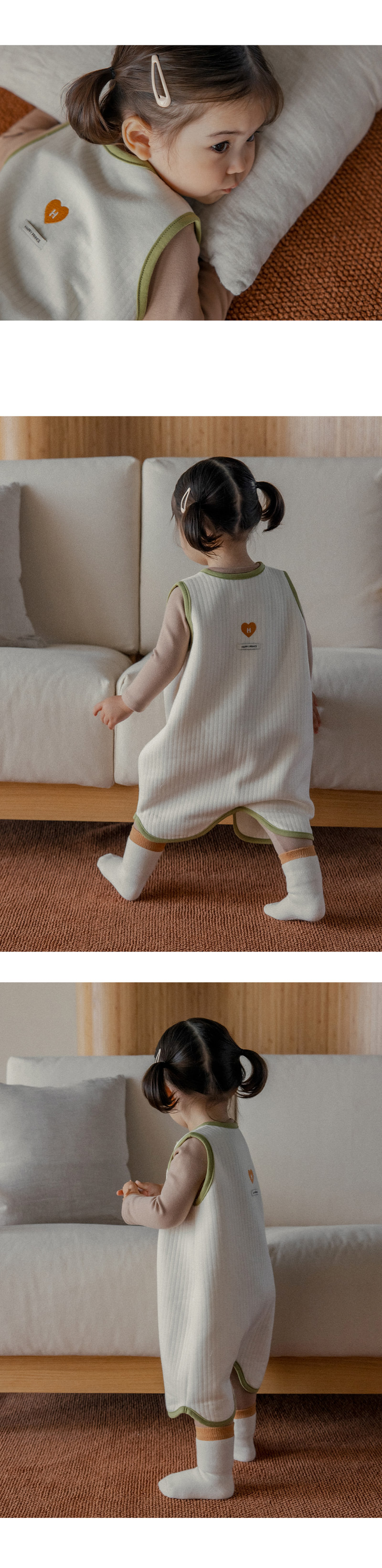 Line Dream Bamboo Baby Sleep Vest by Kids Clara for Baby - view 3