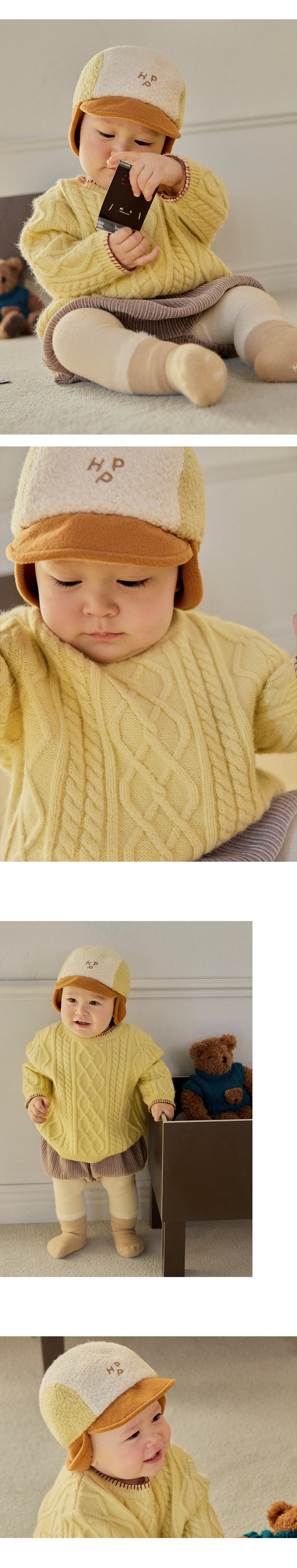 Teddy Winter Flap Cap by Kids Clara for Baby - view 2