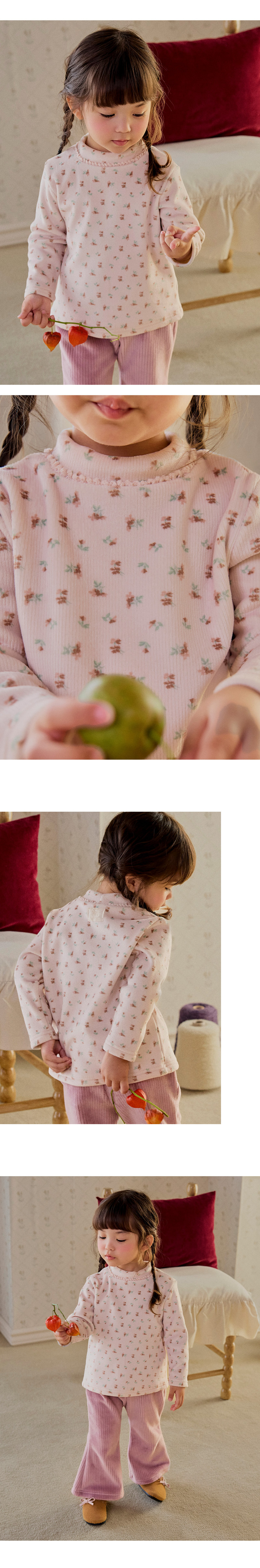 Sena Fleeced Tee by Kids Clara for Baby - view 2