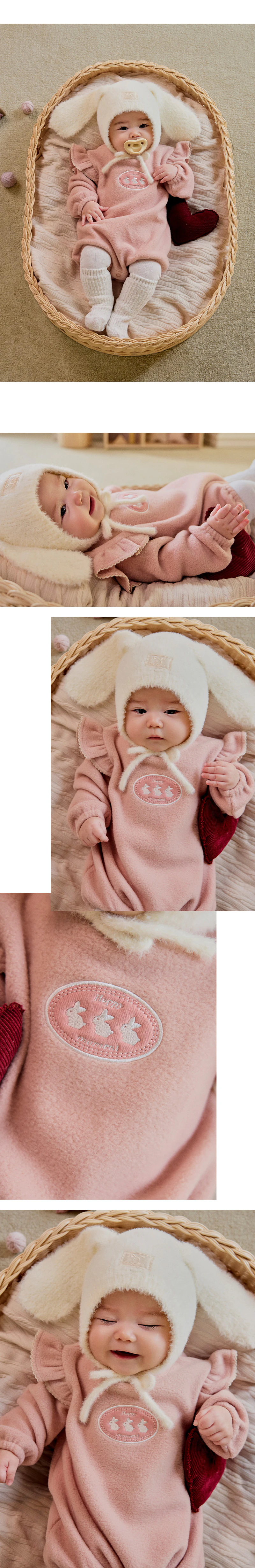 Titi Fleece Bodysuit by Kids Clara for Baby - view 4