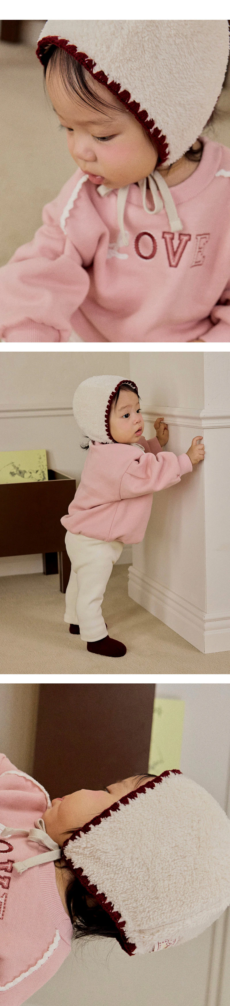 Dahlia Cold Weather Baby Bonnet by Kids Clara for Baby - view 3