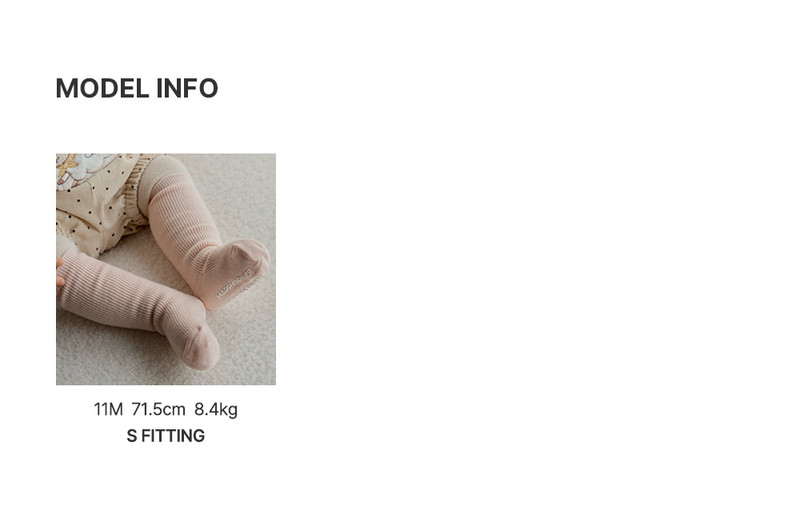 Aira Baby Knee Socks (set of 5) by Kids Clara for Baby - view 8
