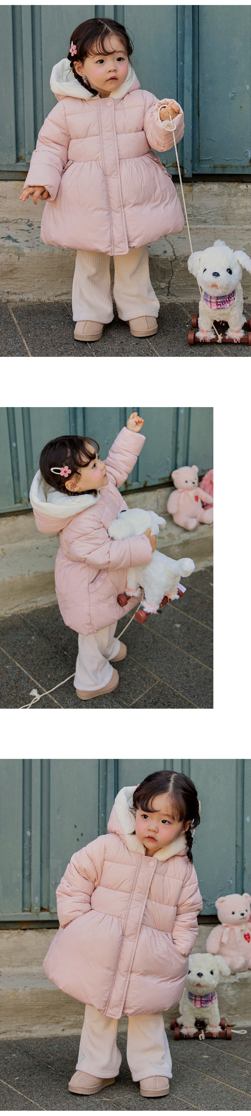 Seren Double Velour Bootcut Pants by Kids Clara for Baby - view 4