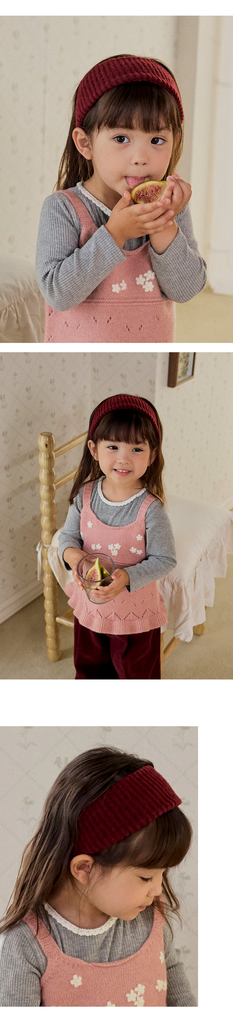 Leon Baby Headband (set of 5) by Kids Clara for Baby - view 2
