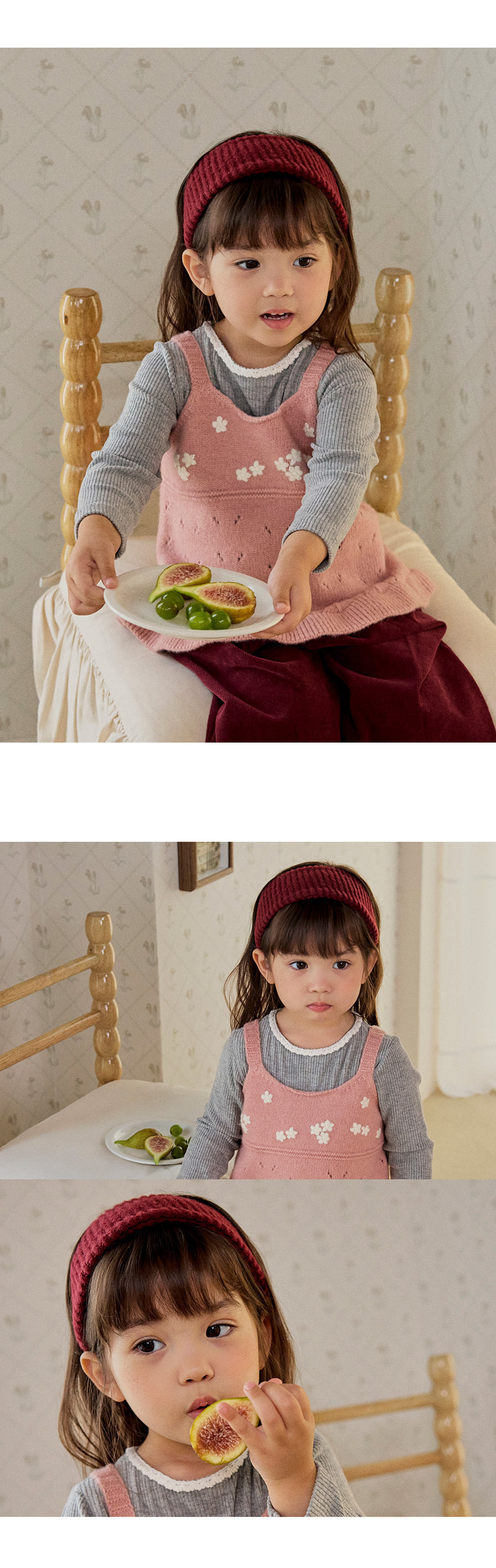 Leon Baby Headband (set of 5) by Kids Clara for Baby - view 3