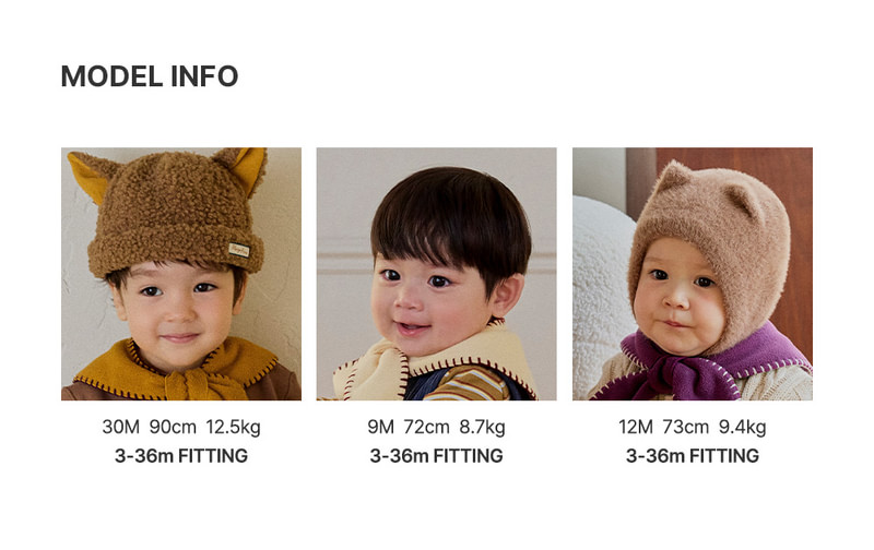 Noel Winter Cozy Bow Scarf (set of 5) by Kids Clara for Baby - view 11