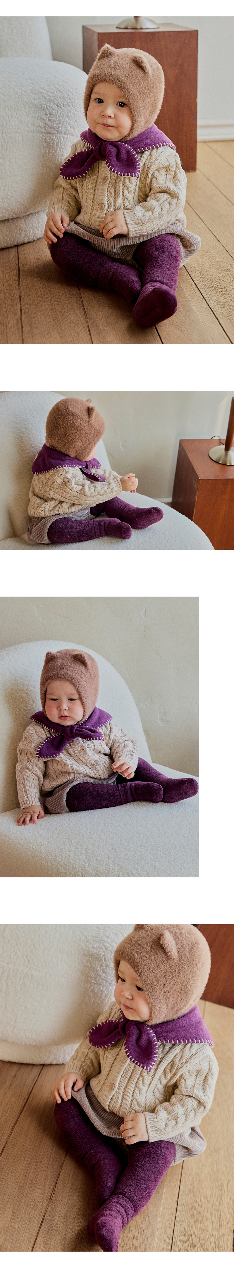 Cheri Winter Baby Leggings Set (set of 5) by Kids Clara for Baby - view 2